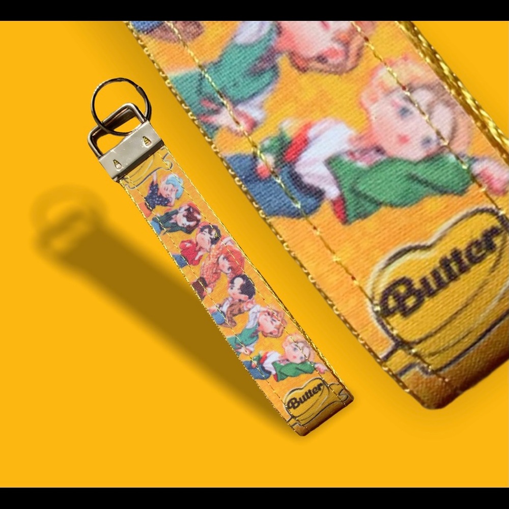 BTS Butter wristlet “Handmade”